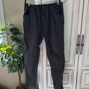 BYLT Weekender Pants Mens Size XXL Grey Drawstring Outdoors Ripstop Athlete